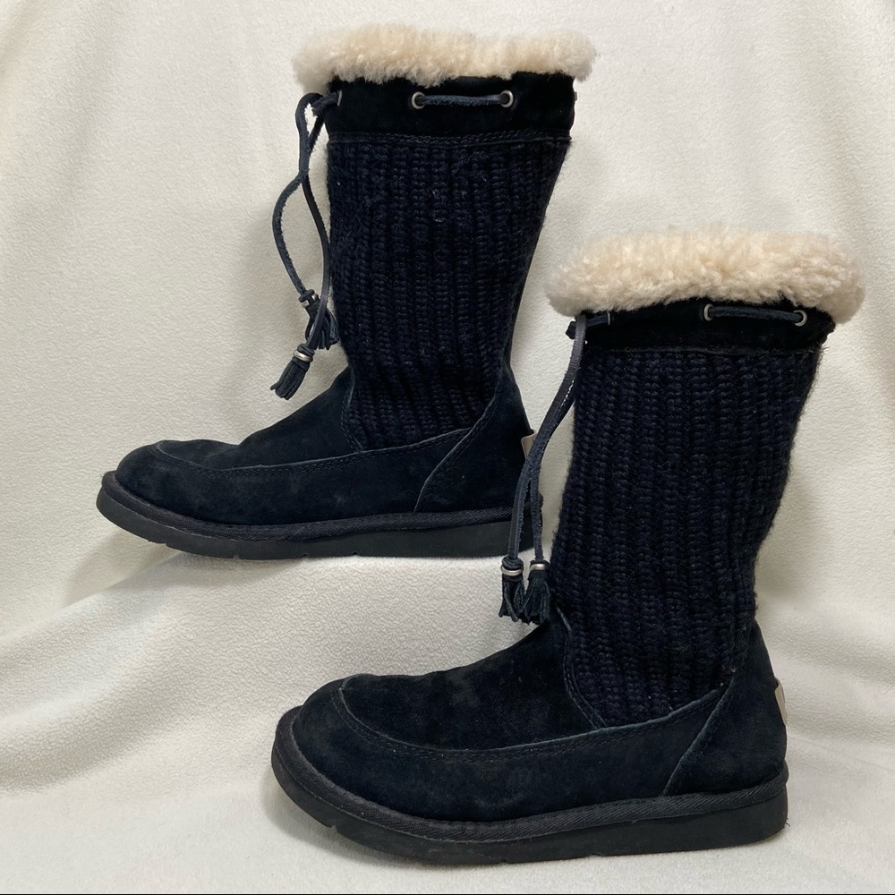 Ugg Knit Sheepskin Boots